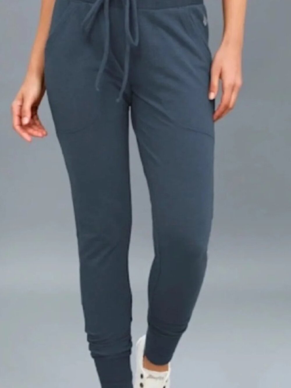 FP Movement Jogger Pants Blue Sweatpants Drawstring Athletic Lounge Free People